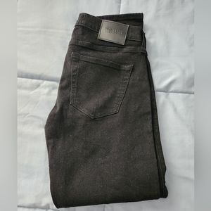 Nwot black no fade jeans slim straight 30x30
